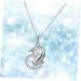 CALLARON Necklaces Hollow Necklace Pendant Creative Necklace Playing Dolphin Necklace Women Necklace Miss - Buy Online on GoSupps.com