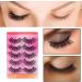 5 Pairs Natural False Eye Lashes 3D Multi-Layer Fake Eyelashes Extension Dense and Fluffy False Eyelash Cluster Naturally Curled False Eyelashes for Women Eye Makeup Type 3 - Buy Online on GoSupps.com