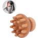 Ankroyu Manual Wood Mushroom Massager - Portable Muscle Relaxation Device for Full Body Massage - Buy Online on GoSupps.com