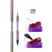 Lanlousy Double-Point Drill Pen Nail Art Acrylic UV Gel Extension Builder Flower Painting Pen Manicure Tool 9 9# - Buy Online on GoSupps.com