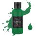 Go Ho Makeup Liquid Body Paint(2.1 oz) Green Makeup Water Based Face Paint and Body Paint for Special FX Cosplay and Halloween Make up