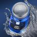 Portable Electric Shaver for Men - Mini Beard Shaver with LCD Display - Rechargeable Travel Shaver in Gradient Blue - Buy Online on GoSupps.com