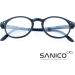 Sanico Fashionable Reading Glasses | Diopter Options 1.0 to 3.5 | Unisex Venezia Black | Stylish Visual Aid for Men & Women - Buy Online on GoSupps.com