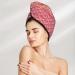 Hair Towel Wrap - Quick Drying Towel Turban & Headwrap | Chocolate & Flowing Cream - Buy Online on GoSupps.com