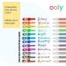 OOLY Yummy Yummy Scented Glitter Gel Pens Set - 12 Pack for Note Taking, Scrapbooking, Journaling | Multicolor Drawing Pens for Kids and Teens - Buy Online on GoSupps.com