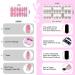 22 Strips Double Ended Nail Sticker Self-Adhesive for Color Polish Decal Design Manicure Kit with Cuticle Stick  Nail File & Wipes  Sealer by BELLEBOOST (Bronze Glitter & Hot Mocha Fade) 14-bronze Glitter & Hot Mocha Fade - Buy Online on GoSupps.com