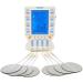 TAMTEC 4 Channel EMS TENS Unit - Pain Relief Therapy Rechargeable Muscle Stimulator with 20 Electrodes & 8 Modes - Buy Online on GoSupps.com
