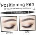 DOITOOL 6pcs Eyebrow Pen Eyebrow Pen Marking Pen Pen Simple 13.9x1.8cm Black - Buy Online on GoSupps.com