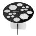 LANTRO JS Acrylic Makeup Brush Holder - Multifunctional Drying Rack with 14 Holes for Perfect Makeup Organization | International Shipping Available - Buy Online on GoSupps.com