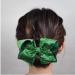 Tossens Party Hair Bow Clips - 2 Pieces Big Bling Glitter Ribbons for St. Patrick's Day - Buy Online on GoSupps.com
