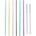 KODASW Pack of 6 Colorful Silicone Straws Travel Cups Straws Silicone Material Replacement Accessory Reusable Straw for Cups - Buy Online on GoSupps.com