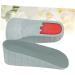 FOMIYES Height Increase Insoles Elevate Comfort with Heel Support Pads | Shoe Inserts for Height Enhancement - 11x8cm Grey - Buy Online on GoSupps.com