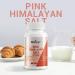 Heivy Pink Himalayan Salt Tablets 1000mg - Sodium Chloride 988mg, Non-GMO, Mineral-Rich Electrolyte Balance and Hydration, 365 Salt Tablets-Eectrolyte Supplement Unflavored - Buy Online on GoSupps.com