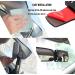 360 Swiveling Baby Car Mirror - Universal Rear Seat Mirror for Safe Baby Travel | 8x6cm - Buy Online on GoSupps.com