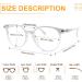 Craebuer Retro Round Blue Light Blocking Glasses for Women Men - Anti-Eyestrain UV Filter Eyewear - Buy Online on GoSupps.com