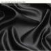 Satin Silk Sleeping Eye Mask with Double-Layer Filling and Elastic Strap - Black - Buy Online on GoSupps.com
