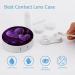 Purple Hearts Contact Lens Case Portable Travel Storage Box for Contact Lenses - Buy Online on GoSupps.com