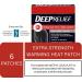Deep Relief Extra Strength Warming Heat Pain Relief Patch Treat Sore Muscles and Joints 6 count - Buy Online on GoSupps.com
