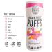 Buy Serenity Kids Grain Free Puffs - Carrot & Beet, 1.5 oz (43g) | Healthy Snack for Toddlers - Buy Online on GoSupps.com