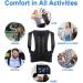 Posture Corrector Brace for Men & Women | Adjustable Back Support & Clavicle Trainer - Stop Slouching & Hunching (Large - Buy Online on GoSupps.com