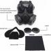 M50 Airsoft Mask Tactical Full Face Eye Protection Goggles Skull - Black - Buy Online on GoSupps.com