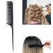 Bakelite Anti-Static Hair Comb for Salon Professionals - Black - Buy Online on GoSupps.com