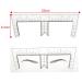 Guapa Eyebrow Ruler 50pcs/pack - Disposable Microblading Sticker for Brow Shaping and Positioning - Buy Online on GoSupps.com