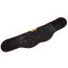 Lumbar Support Waist Support Belt Comfortable Black Curved Flexible Cool Fit for Sports Waist (M) M M