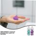 DOITOOL 2 Capsule Bottle Beauty Egg Makeup Sponge Makeup Facial Make up Sponge Cotton Pads for Face Makeup Foundation Face Sponge Makeup Egg Hydrophilic Polyurethane Boxed 20x7cm As Shown 1 - Buy Online on GoSupps.com