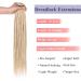 Leeven 18 Blonde Dreadlock Extension Reggae 10 Strands Synthetic Hippie Dreads/613 - Buy Online on GoSupps.com