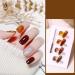 15ml Amber Varnishes Amber Gel Nail Soak Off Tortoiseshell Glass Gel Nail Polish Semi Permanent UV Gel - (Color: 2) - Buy Online on GoSupps.com