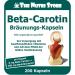 Carotene Tanning Capsules 200 pcs - 8 mg Beta-Carotene & 300 mg Evening Primrose Oil for Radiant Skin | International Shipping - Buy Online on GoSupps.com