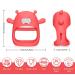 Buy Hippo Never Drop Silicone Baby Teeth Toys | Chewing Toys for 0-12 Months | Suction Pacifier & Car Seat Toy (Red) - International Shipping Available - Buy Online on GoSupps.com