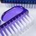 Handle Grip Nail Brush Nail Hand Fingernail Scrubbing Cleaning Brush for Toes Nails Cleaner Pedicure Brushes(purple) Jasnyfall - Buy Online on GoSupps.com