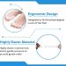 JH Silicone Toe Separator & Bunion Corrector - Hammer Toe Straighteners for Men & Women - Universal Size - 1 Pair Set - Buy Online on GoSupps.com