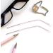 PopetPop Glasses Repair Set - Replacement Parts for Men & Women Sunglasses - Pink Accessories for Metal Frames - Buy Online on GoSupps.com