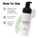 Cleen Beauty PHA Foaming Face Cleanser - Exfoliating & Gentle | Paraben Free | 4.5 Fl. Oz - Buy Online on GoSupps.com