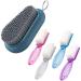 Heavy Duty Nail Brush Hand Scrub Brush Handle Grip Fingernail Brush Soft Stiff Bristles Nails Toes Scrubber For Men Women Kids,5 Pcs