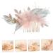 Mikinona 1 PC Comb Unique Hair Accessories Hair Accessory for Women Hair Jewels for Women Hair Accessory for Special Occasions Hair Toppers for Women Braid Hair Clips Fashion Hairpin Fabric - Buy Online on GoSupps.com