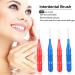 Interdental Slim Brush - 100 Count | Dental Hygiene Toothpick for Flossing Teeth - Buy Online on GoSupps.com