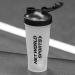 FORZA 24fl Oz Protein Shaker Bottle - BPA And Phthalate Free Sports Drink Shaker Bottle with Non-Leak Cap (Black Pack Of 1) Black 24 Ounces