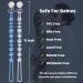 Silicone Pacifier Clips Set for Baby Boys and Girls - Ocean View/Silver Gray (2 Pack) - Buy Online on GoSupps.com