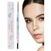 Thin Eyebrow Pencil - Eye Brow Pencils Double Head Design Silky Color Strong Sense of Shape High Saturation Waterproof Eyebrow Pencil for Parties 01 Brown - Buy Online on GoSupps.com