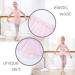 DIPUG Girls Ballet Leotards with Removable Skirt | Toddler Dance Dress Combo | Short Sleeve | Pink | Size 4-6 Years - Buy Online on GoSupps.com