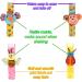 Wrist and Foot Rattle Set for Newborn Babies - 8 pcs Baby Toy Set for Boys and Girls - Buy Online on GoSupps.com