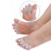 Silicone Bunion Protector Toe Separators - Hallux Valgus Corrector | 1 Pair - Buy Online on GoSupps.com