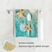 Wamika Beach Summer Hand Towels - Seashells Starfish Design for Bath & Kitchen Decor - Soft Thin Guest Towel - 16 X 30 in - Buy Online on GoSupps.com