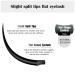 Costory Single Eyelashes - Flat Ellipse Extensions 0.20mm Thickness 13mm Length Lightweight Matte Black Professional Quality - Buy Online on GoSupps.com