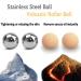 Stainless Steel Ice Roller Ball - Oil Control & Blotting Tool Compatible with REVLON (2+2 PCS 21.5mm Diameter - Buy Online on GoSupps.com