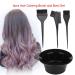 Professional Hair Dye Installation Set - 4PC Color Bowl & Tinted Sheet Tools for Salon Use | International Shipping - Buy Online on GoSupps.com